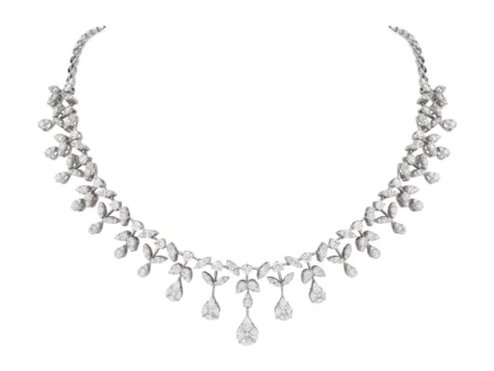 Marquise Drops Diamond Collar Necklace