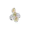 Trio Yellow Diamond & Diamond Statement Ring