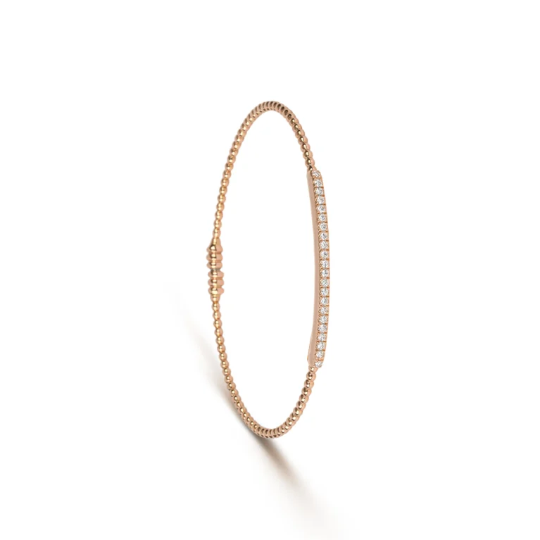 Diamond Linear Cuff Bracelet