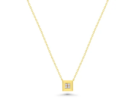 Geo Cube Necklace