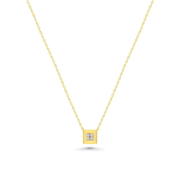 Geo Cube Necklace