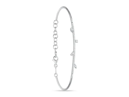 Linear Diamond Cuff Bracelet