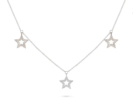 Star Charm Diamond Necklace