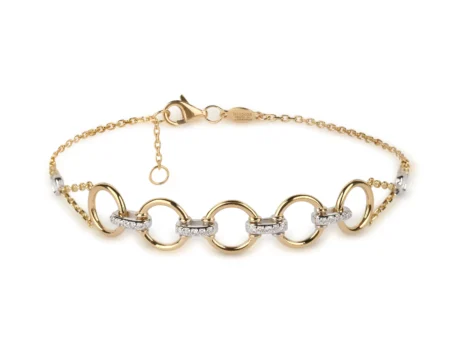 Two-Tone Diamond Bracelet